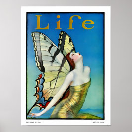 Art nouveau girl  ポスター