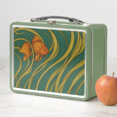 Art Nouveau Goldfish  メタルランチボックス (インサイチュ)