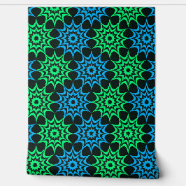 Art Nouveau Hex Star Pattern  壁紙