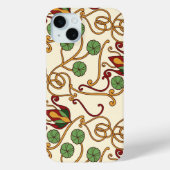 Art Nouveau-inspired floral design Case-Mate iPhoneケース (裏面)