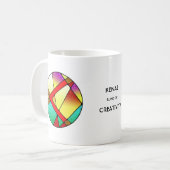Art Nouveau Kenaz Rune Mug – CREATIVITY! コーヒーマグカップ (正面左)