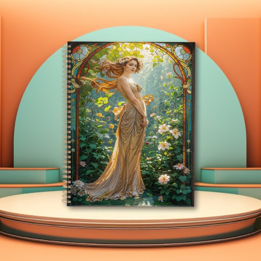 Art Nouveau Lady of the Lilies プランナー手帳