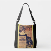 Art nouveau librairie romantique eugene grasset クロスボディバッグ (正面)