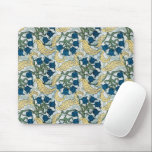 Art Nouveau Lily of the Valley Flower Verneuil マウスパッド<br><div class="desc">Embrace the delicate charm of spring with this exquisite Lily of the Valley (Muguet) pattern. Sourced from the influential 1896 portfolio "La Plante et ses Applications Ornementales, " this design was illustrated by the celebrated Art Nouveau master Maurice Pillard Verneuil. The pattern features the iconic bell-shaped white flowers and graceful,...</div>