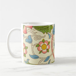 Art nouveau lodden pattern - William Morris コーヒーマグカップ