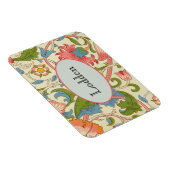 Art nouveau lodden pattern - William Morris マグネット (右側)