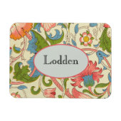 Art nouveau lodden pattern - William Morris マグネット (横)