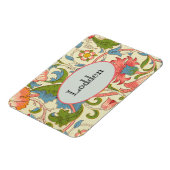 Art nouveau lodden pattern - William Morris マグネット (左側)