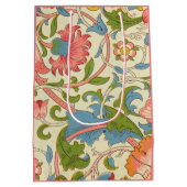 Art nouveau lodden pattern - William Morris ミディアムペーパーバッグ (裏面)