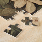 Art Nouveau Maiden Floral Bird Fine Art ジグソーパズル (側面)