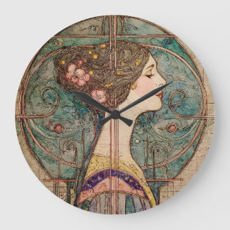 Art Nouveau Model  ラージ壁時計