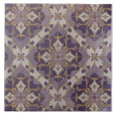Art Nouveau Moroccan Pattern Ceramic Tile タイル (正面)