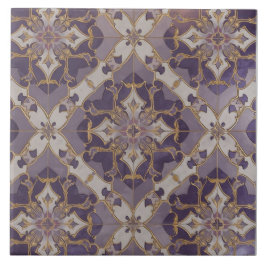 Art Nouveau Moroccan Pattern Ceramic Tile タイル