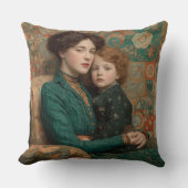 Art Nouveau Mother & Child クッション (正面)