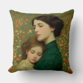 Art Nouveau Mother & Child クッション (正面)