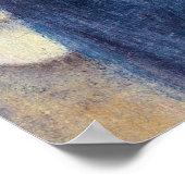 Art Nouveau "Music I" Painting by Gustav Klimt  ポスター (角)