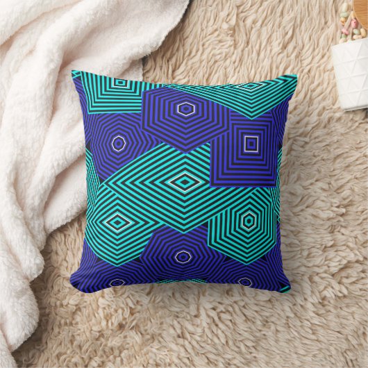 Art Nouveau Pattern  クッション (ブランケット)