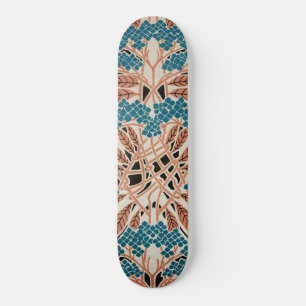 Art Nouveau pattern #12 スケートボード