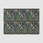 Art Nouveau Peacock  薄葉紙 (正面)