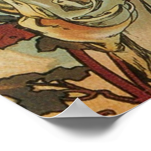 Art Nouveau Poster ポスター (角)