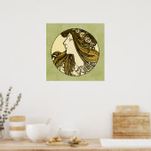 Art Nouveau Poster ポスター (キッチン)