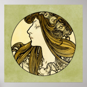 Art Nouveau Poster ポスター