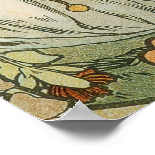 Art Nouveau Poster ポスター (角)