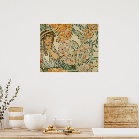 Art Nouveau Poster ポスター (キッチン)