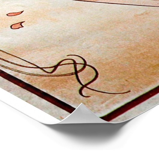  Art Nouveau Poster ポスター (角)