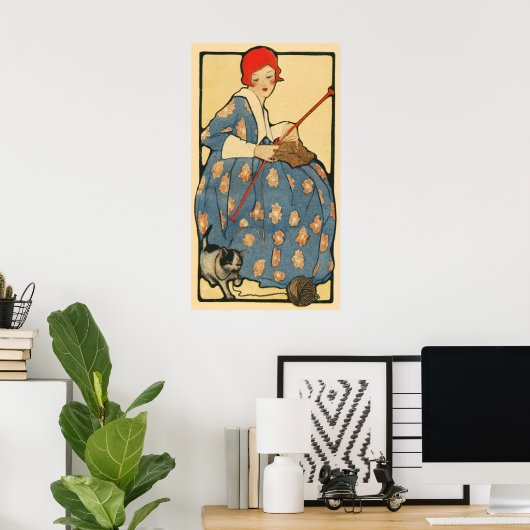 Art Nouveau Poster ポスター (ホームオフィス)