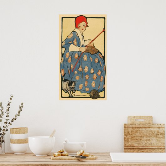 Art Nouveau Poster ポスター (キッチン)