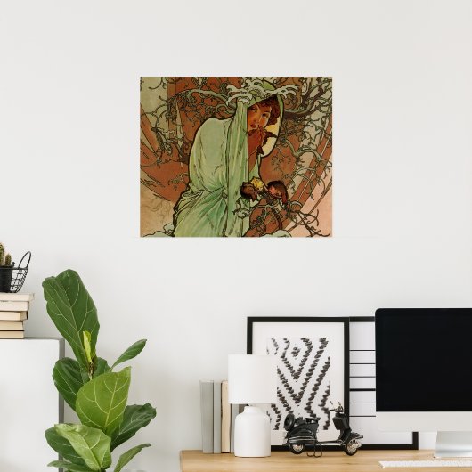 Art Nouveau Poster ポスター (ホームオフィス)