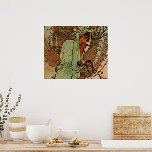 Art Nouveau Poster ポスター (キッチン)