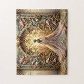 Art Nouveau Princess Fantasy Art Elegant Gown ジグソーパズル (縦)
