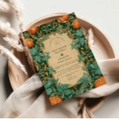 Art Nouveau Pumpkin Wedding 招待状