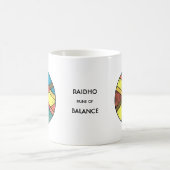 Art Nouveau Raidho Rune Mug – BALANCE! コーヒーマグカップ (中央)