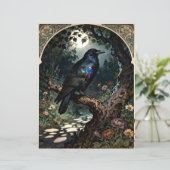 Art Nouveau Raven Scrapbook Paper (スタンド正面)