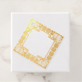 Art Nouveau Rose Border Rubber Stamp フェイバータグ (箱)