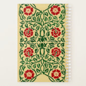 Art Nouveau Rose Date Planner 2026 (Monogram) プランナー手帳 (裏面)