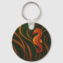 Art Nouveau Seahorse