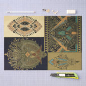 Art nouveau textile pattern Christopher dresser 薄葉紙 (クラフト)