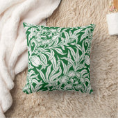 Art Nouveau Vintage Botanical Floral Pattern  クッション (ブランケット)