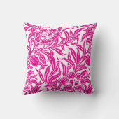 Art Nouveau Vintage Botanical Floral Pattern  クッション (裏面)