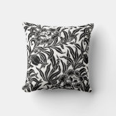 Art Nouveau Vintage Botanical Floral Pattern  クッション (正面)