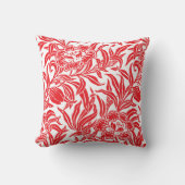 Art Nouveau Vintage Botanical Floral Pattern  クッション (正面)