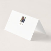 Art Nouveau watercolour portrait  (裏面)