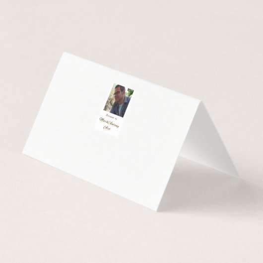 Art Nouveau watercolour portrait  (裏面)