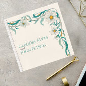 Art Nouveau Wedding Guest Book ノートブック