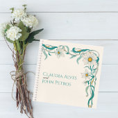 Art Nouveau Wedding Guest Book ノートブック