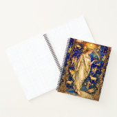 Art Nouveau Zodiac Goddess Celestial Illustration  ノートブック (内部)